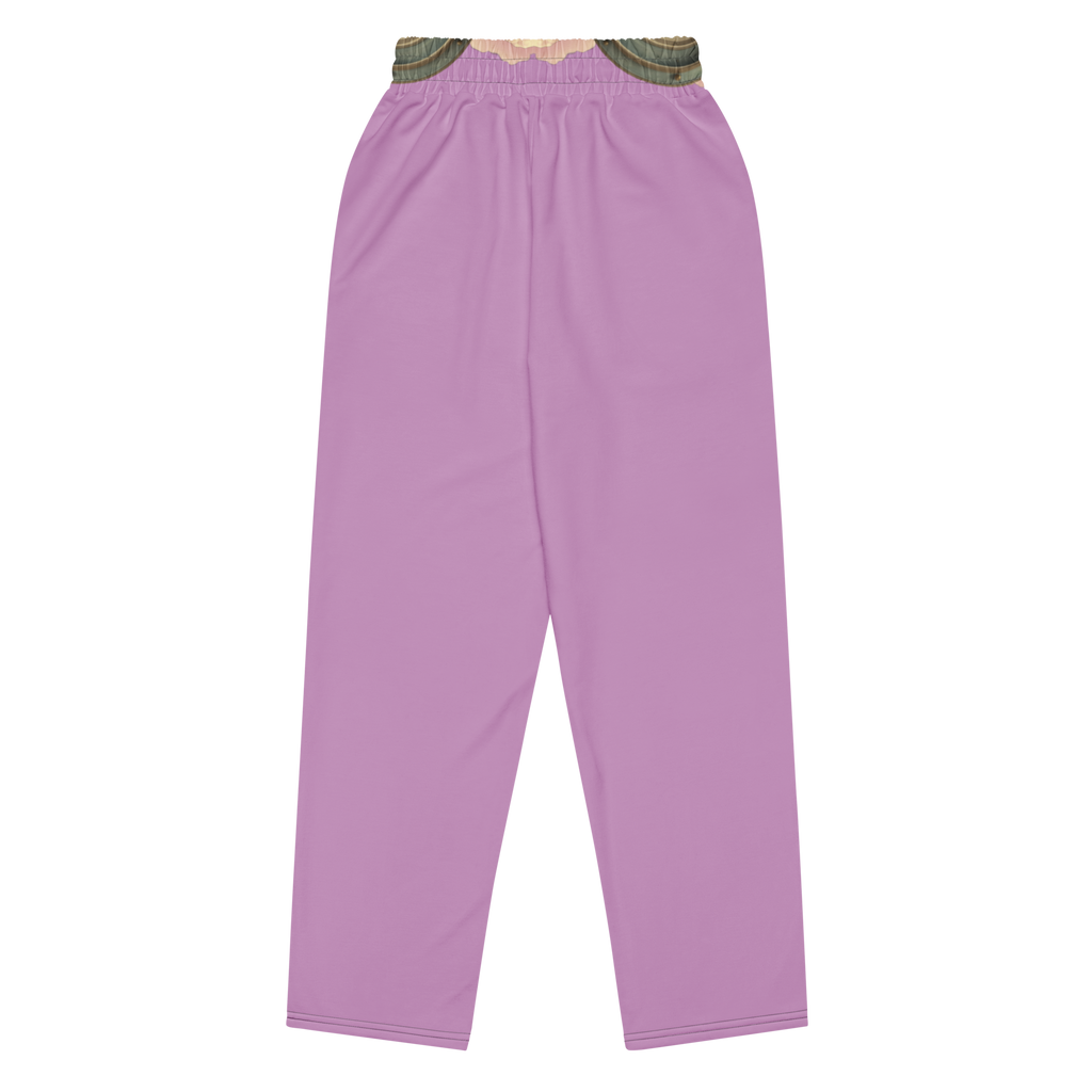 Wide Leg Unisex Jogginghose Caramel Alien Flieder | Premium Streetwear Otto Strtwr