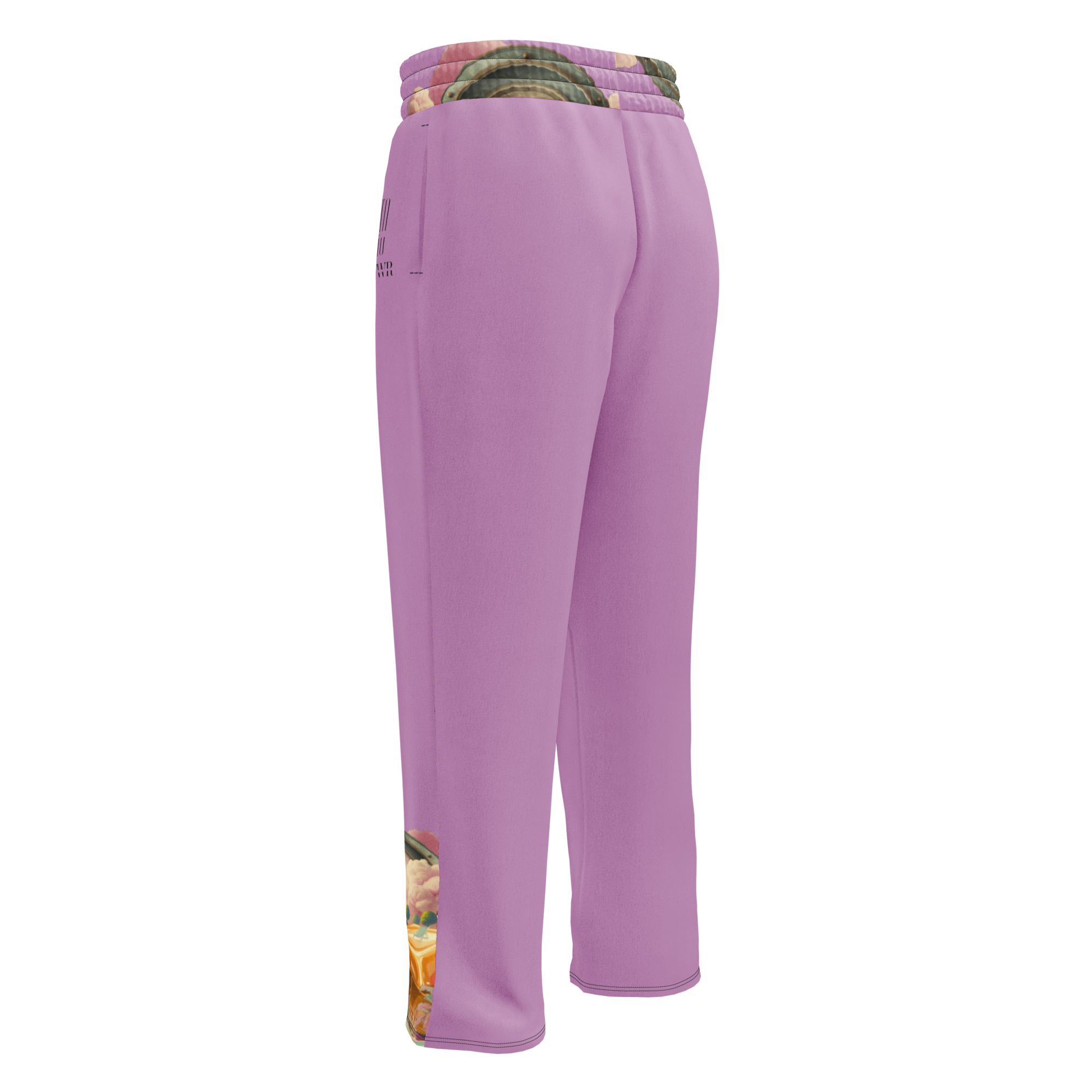 Wide Leg Unisex Jogginghose Caramel Alien Flieder | Premium Streetwear Otto Strtwr