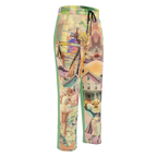 Wide Leg Unisex Jogginghose Cheerleader City Lindgrün | Premium Streetwear Otto Strtwr