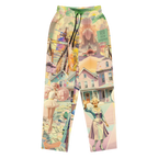 Wide Leg Unisex Jogginghose Cheerleader City Lindgrün | Premium Streetwear Otto Strtwr