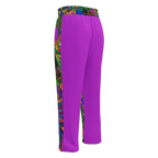 Wide Leg Unisex Jogginghose Folklore Dancer Helles Violett | Premium Streetwear Otto Strtwr