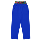 Wide Leg Unisex Jogginghose Folklore Dancer Tiefblau | Premium Streetwear Otto Strtwr