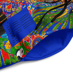 Wide Leg Unisex Jogginghose Folklore Dancer Tiefblau | Premium Streetwear Otto Strtwr