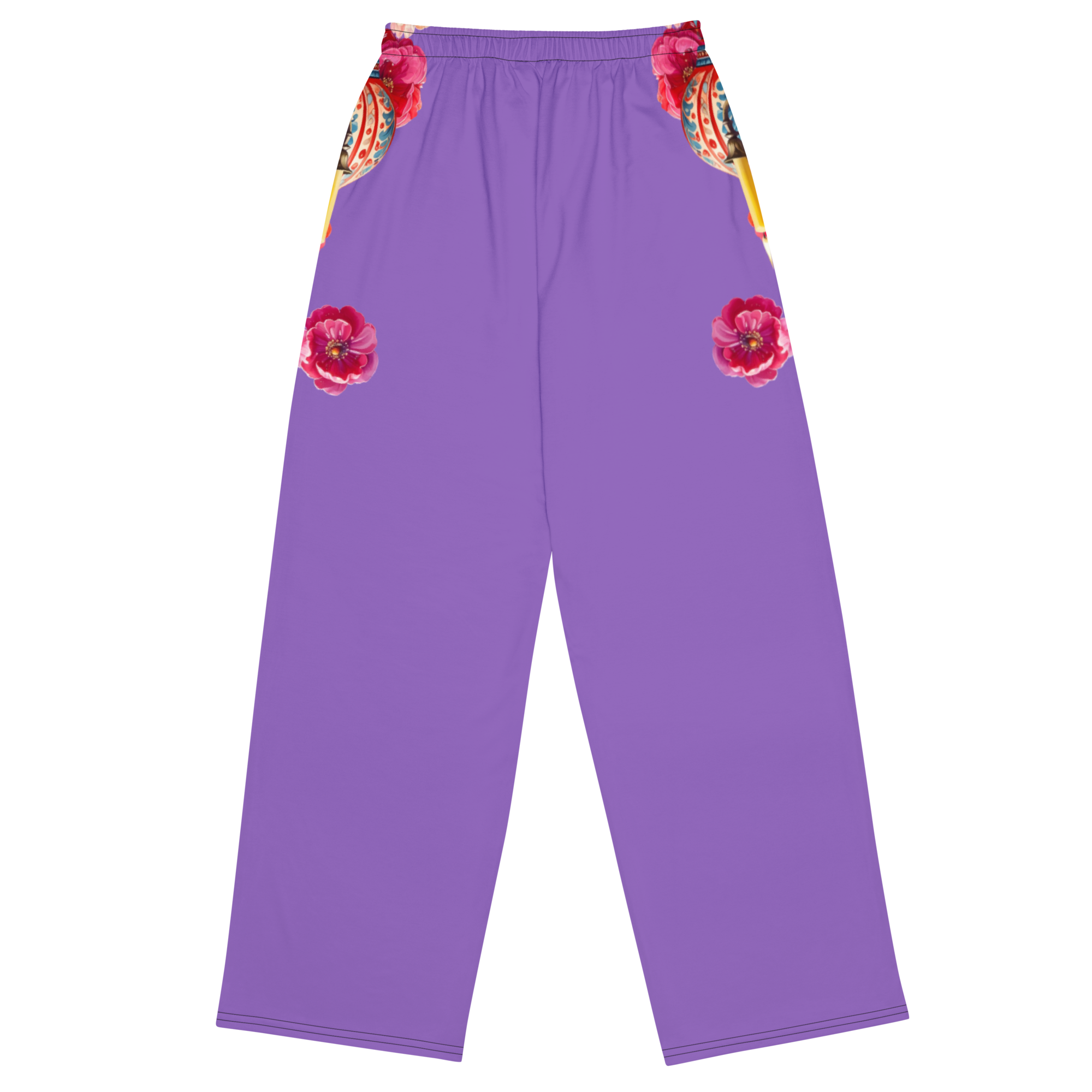 Wide Leg Unisex Jogginghose Indian School Purple | Otto Strtwr