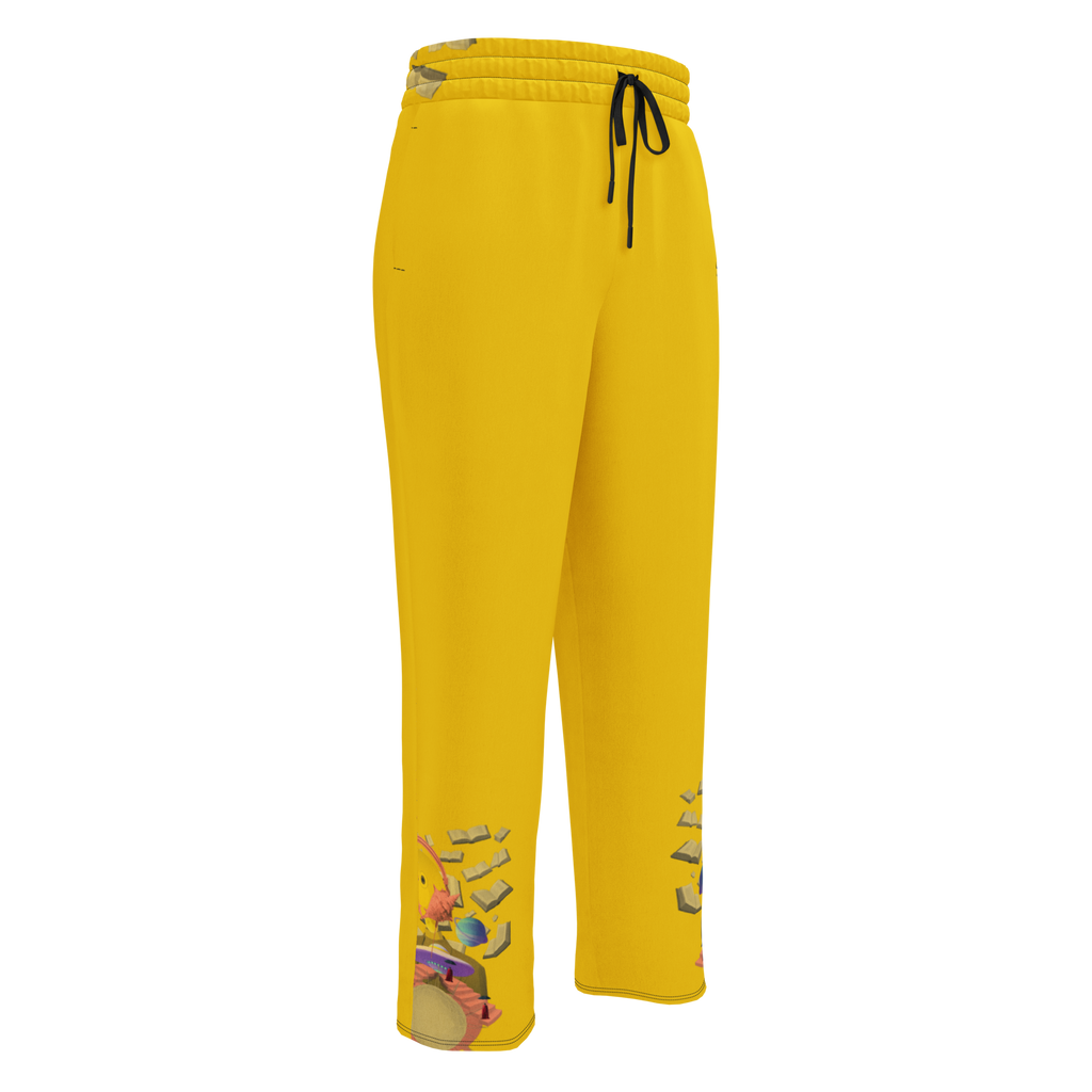 Wide Leg Unisex Jogginghose Poetry Of Sea Gelb | Premium Streetwear Otto Strtwr