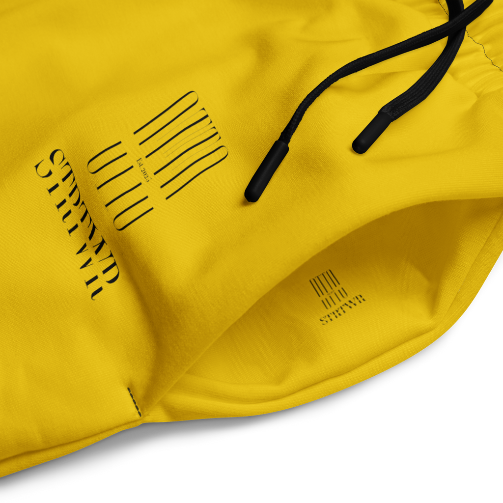 Wide Leg Unisex Jogginghose Poetry Of Sea Gelb | Premium Streetwear Otto Strtwr