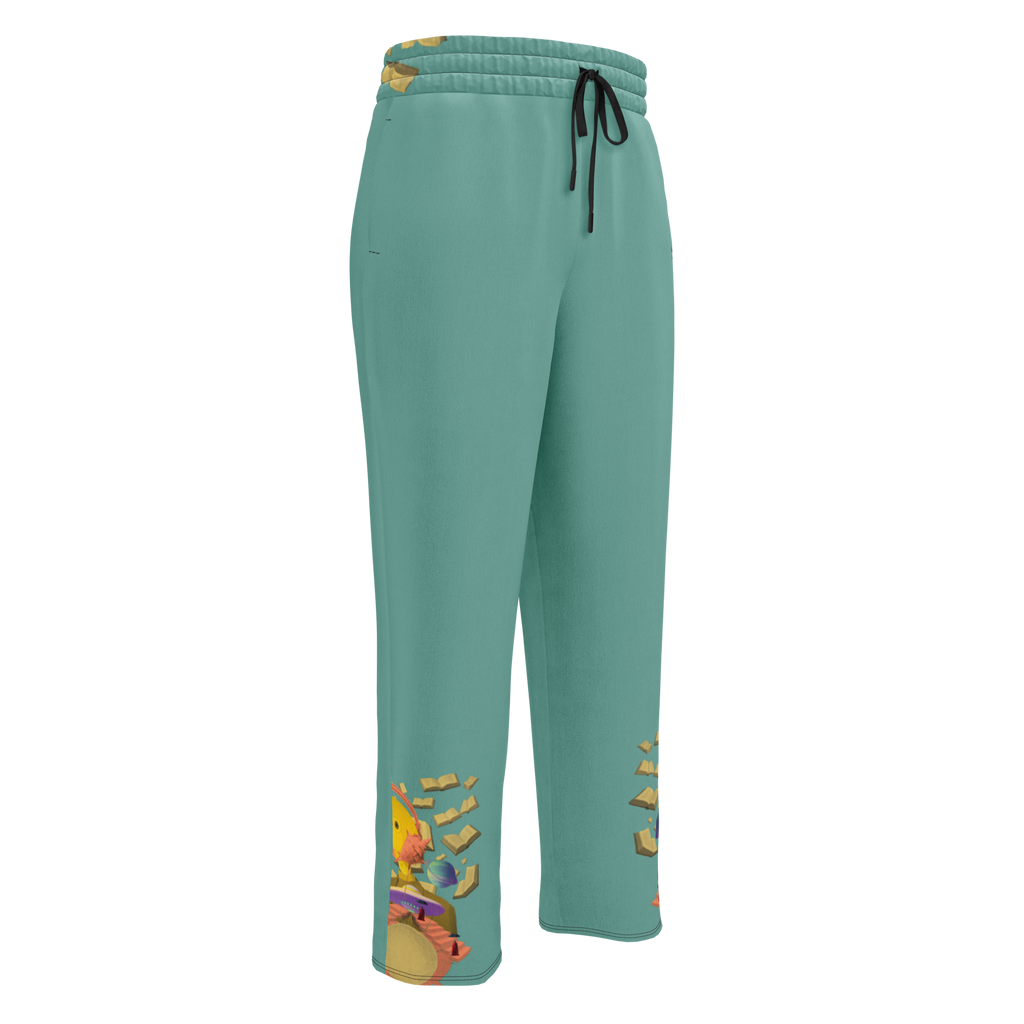 Wide Leg Unisex Jogginghose Poetry Of Sea Helles Petrol | Premium Streetwear Otto Strtwr