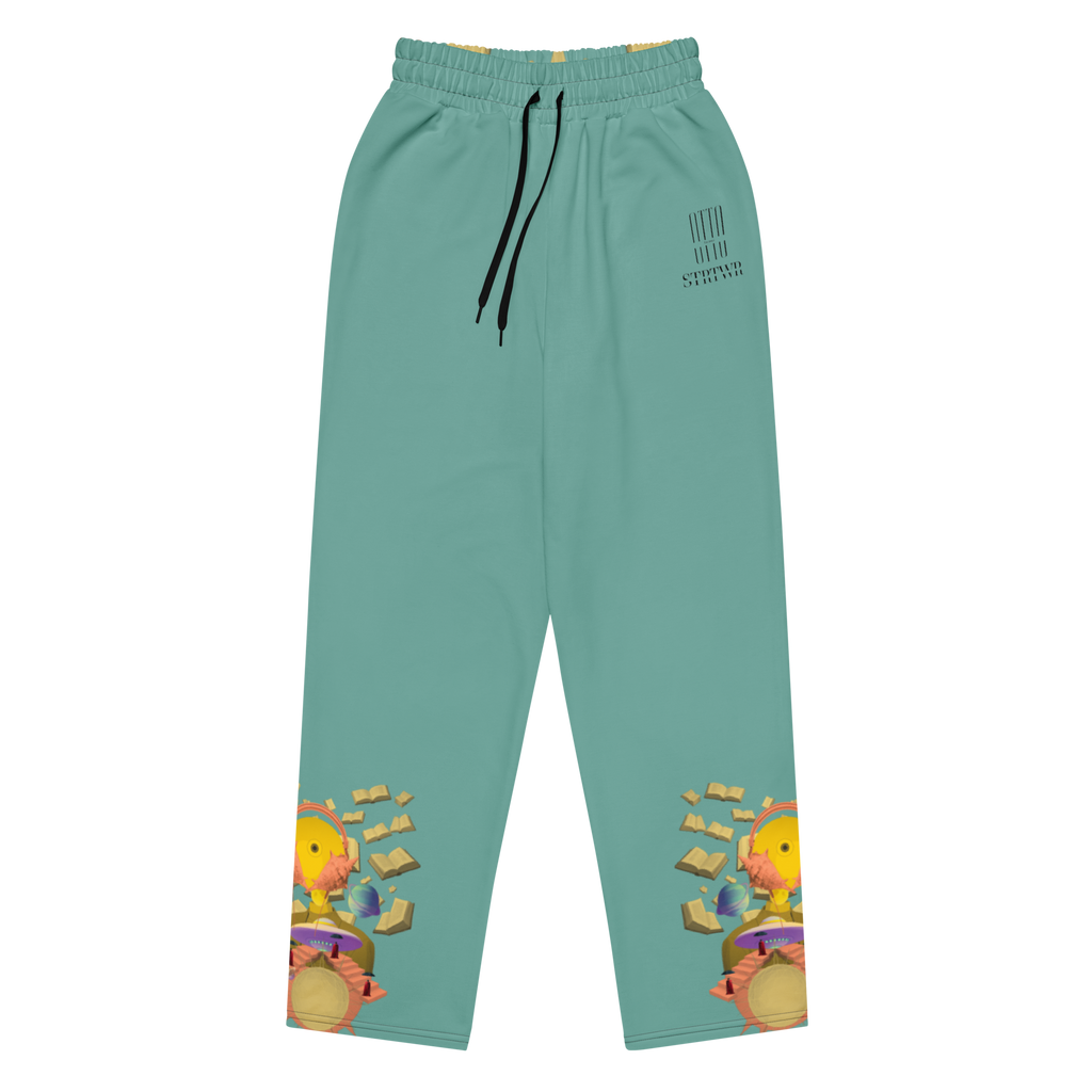 Wide Leg Unisex Jogginghose Poetry Of Sea Helles Petrol | Premium Streetwear Otto Strtwr