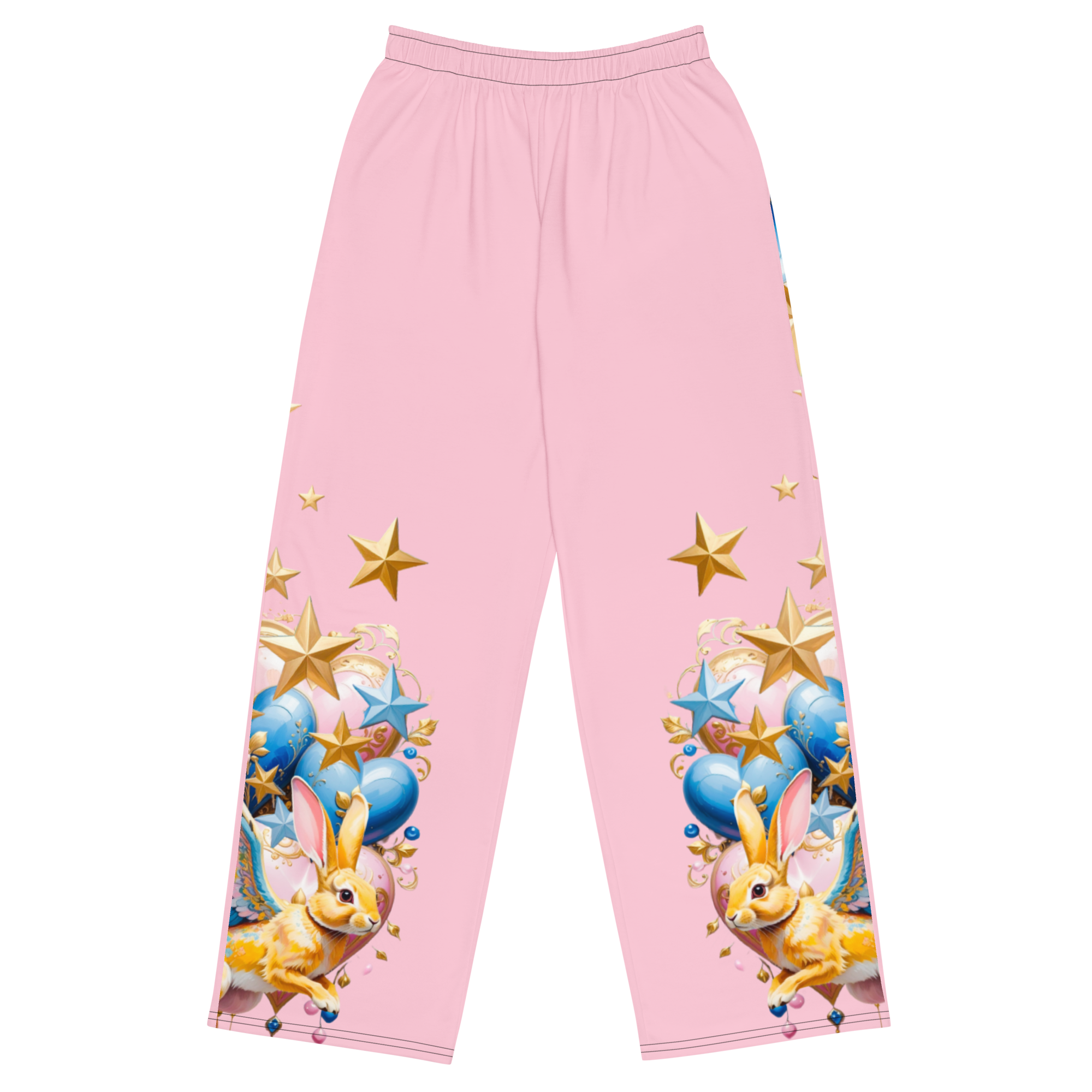 Wide Leg Unisex Jogginghose Prince And Princess Pastell Rosa | Otto Strtwr 