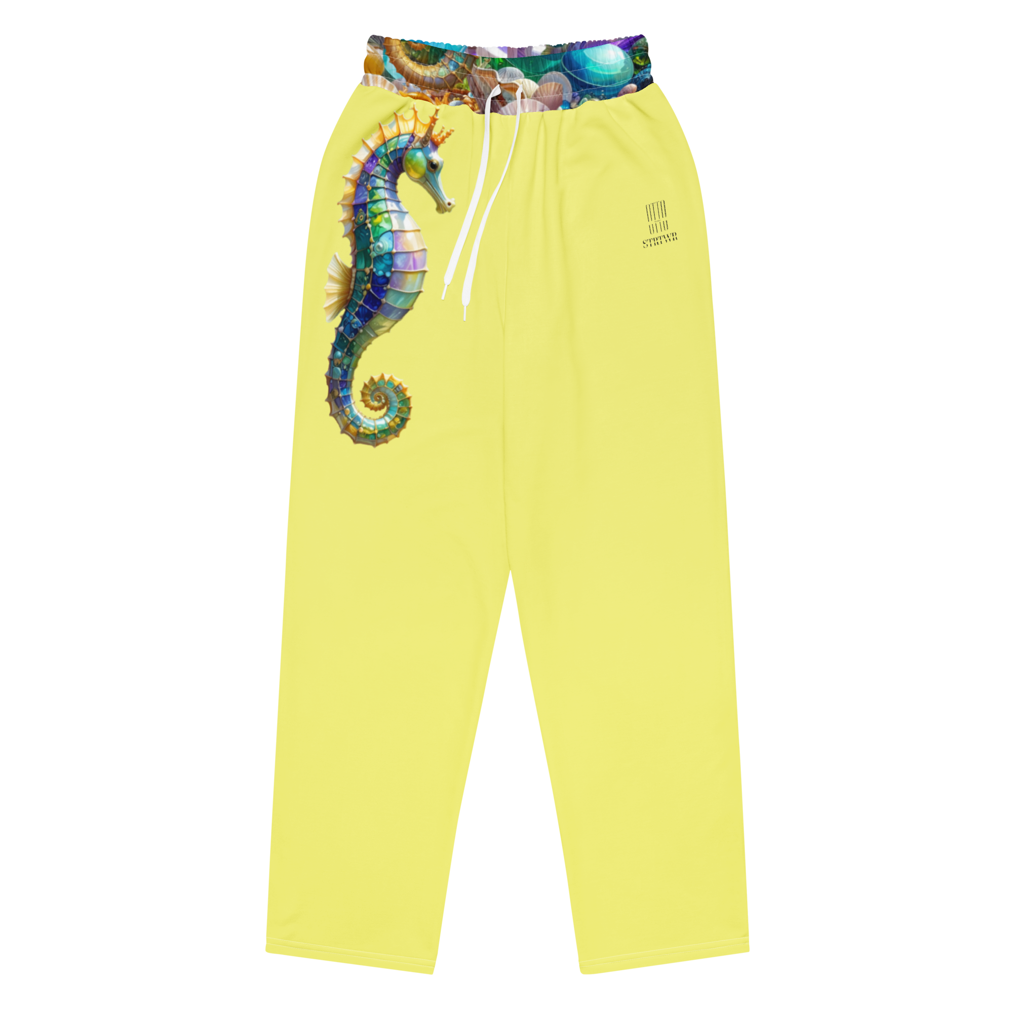 Wide Leg Unisex Jogginghose Siren Bloom Gelb Gelb – Otto Strtwr