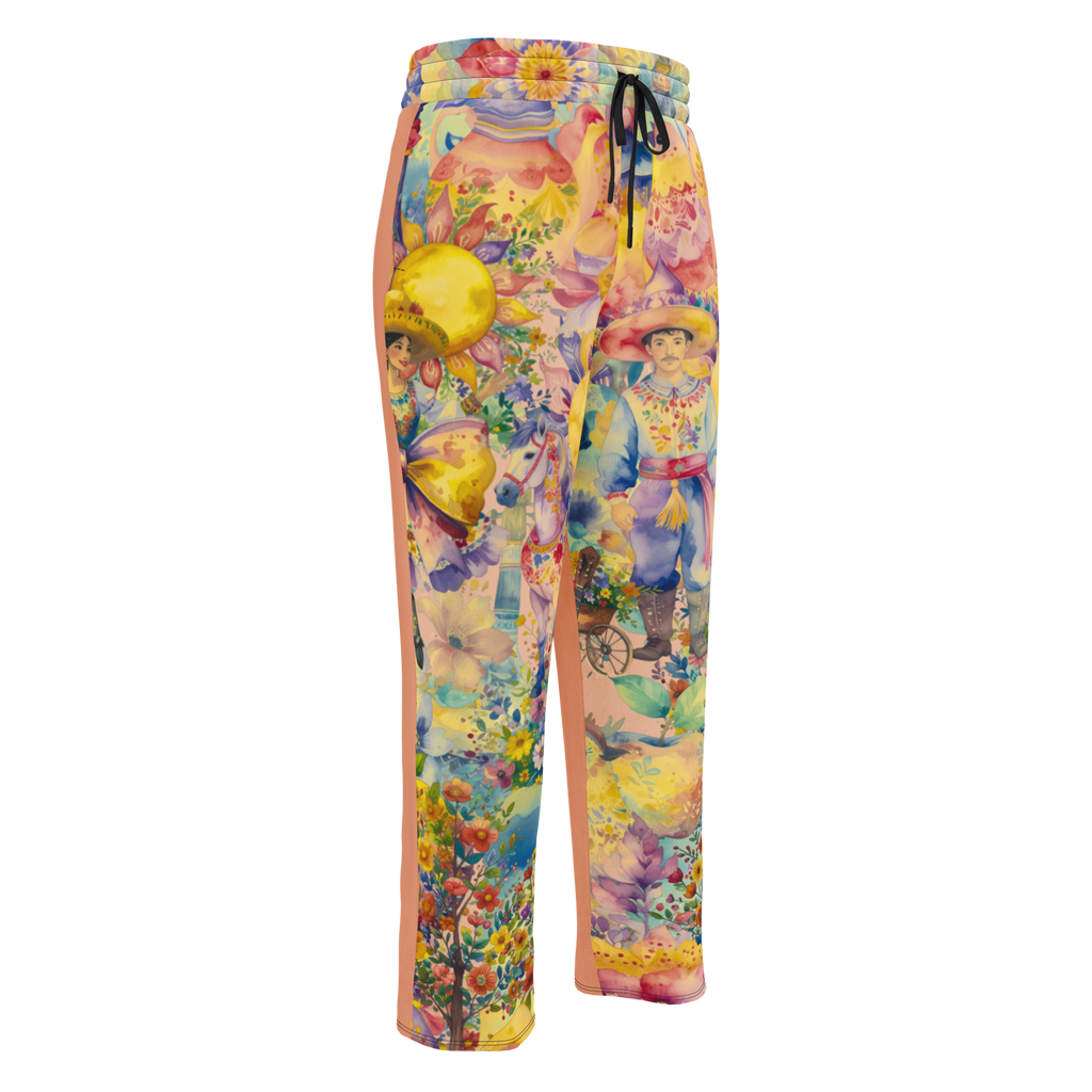 Wide Leg Unisex Jogginghose The Mexican Guy Peach | Premium Streetwear Otto Strtwr