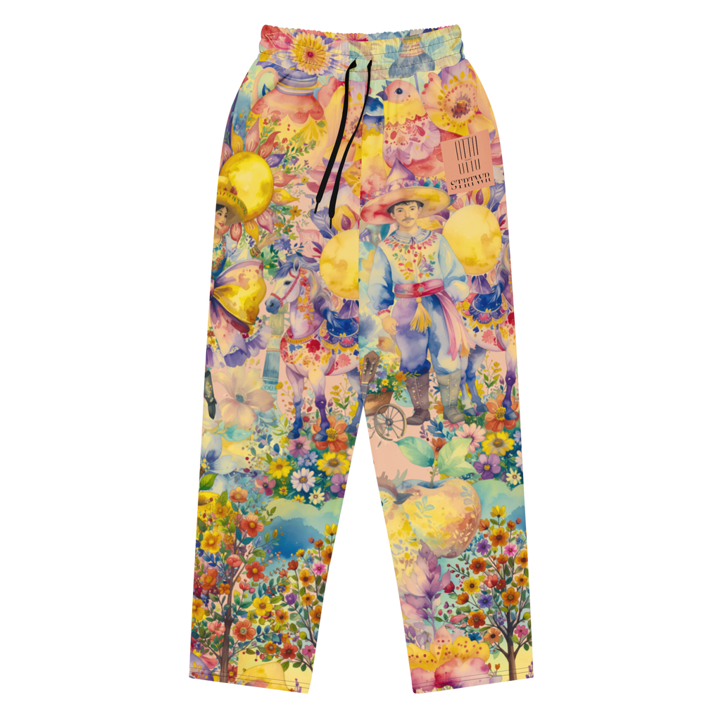 Wide Leg Unisex Jogginghose The Mexican Guy Peach | Premium Streetwear Otto Strtwr