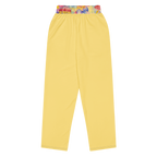 Wide Leg Unisex Jogginghose The Mexican Guy Zitronengelb | Premium Streetwear Otto Strtwr