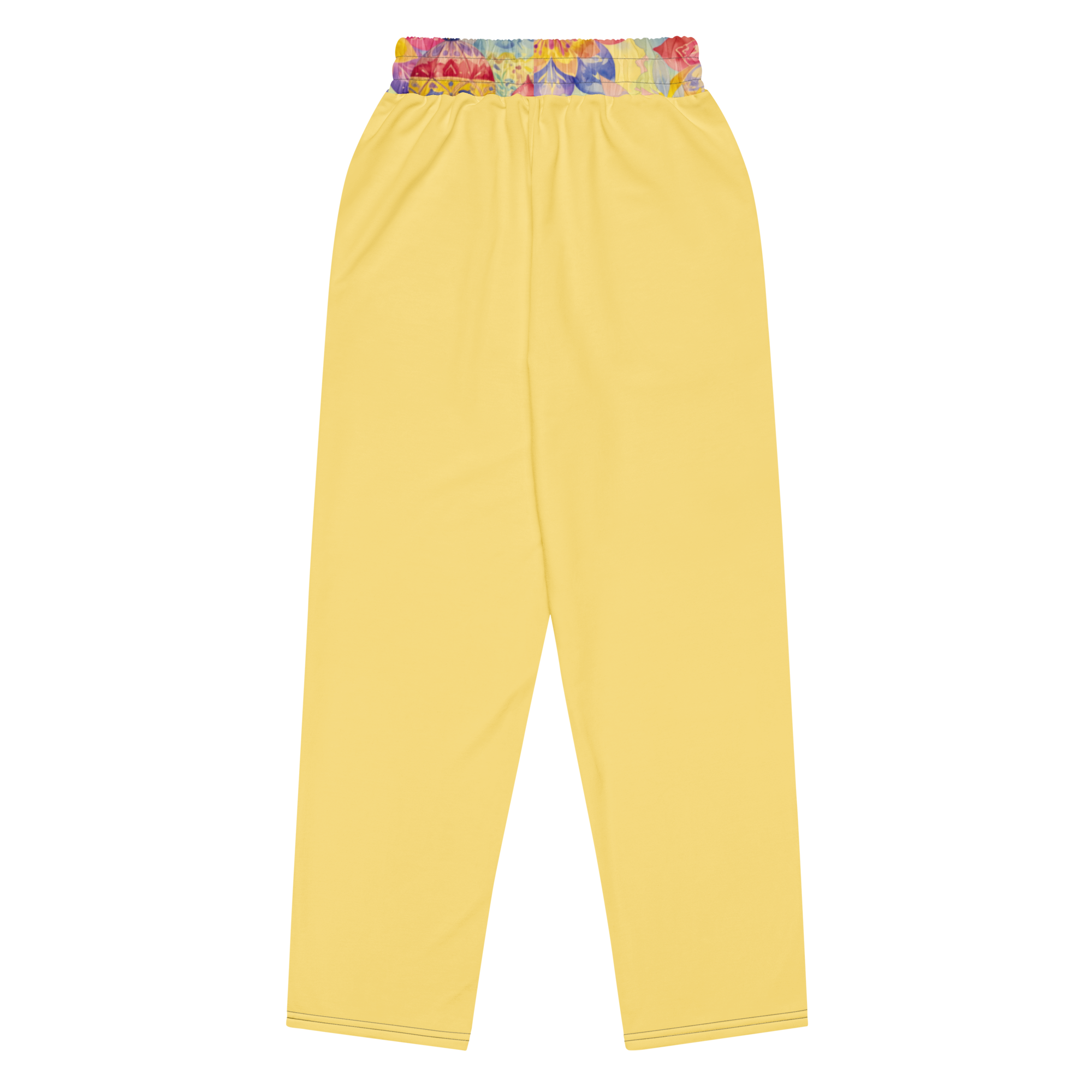 Wide Leg Unisex Jogginghose The Mexican Guy Zitronengelb | Premium Streetwear Otto Strtwr