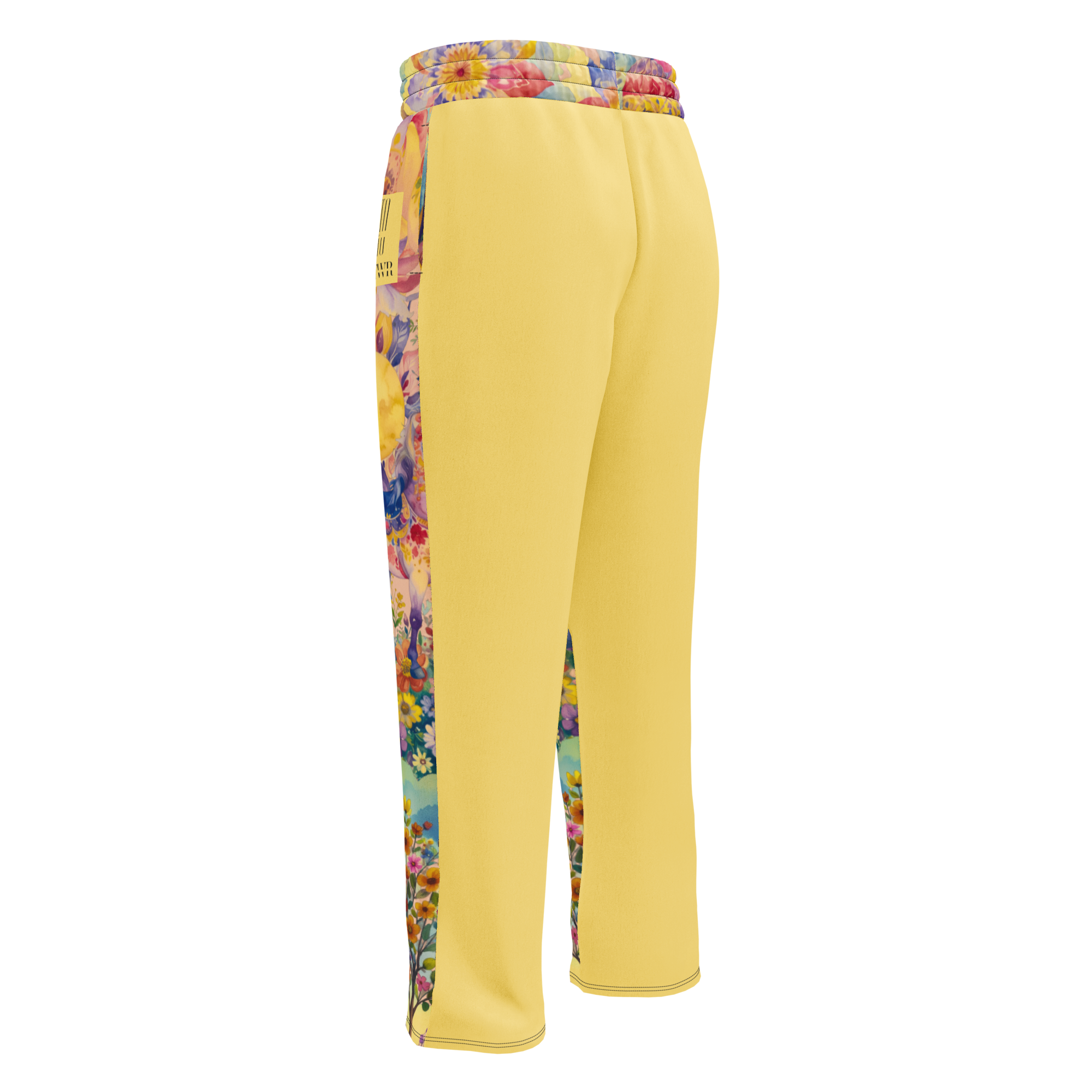 Wide Leg Unisex Jogginghose The Mexican Guy Zitronengelb | Premium Streetwear Otto Strtwr