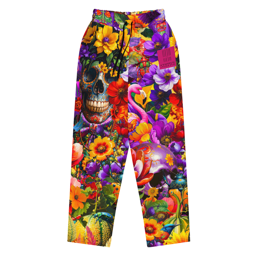 Wide Leg Unisex Jogginghose Viva La Frida Magenta | Premium Streetwear Otto Strtwr