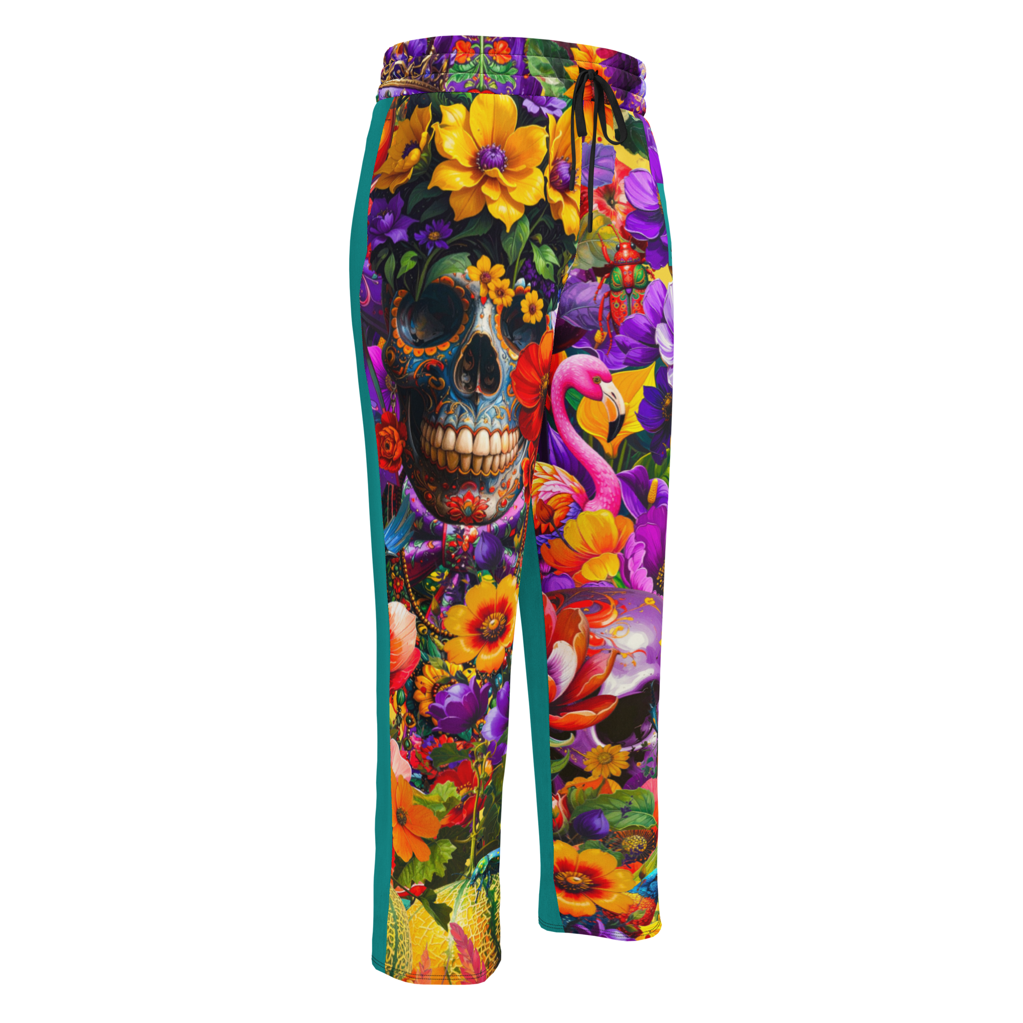Wide Leg Unisex Jogginghose Viva La Frida Petrol | Premium Streetwear Otto Strtwr