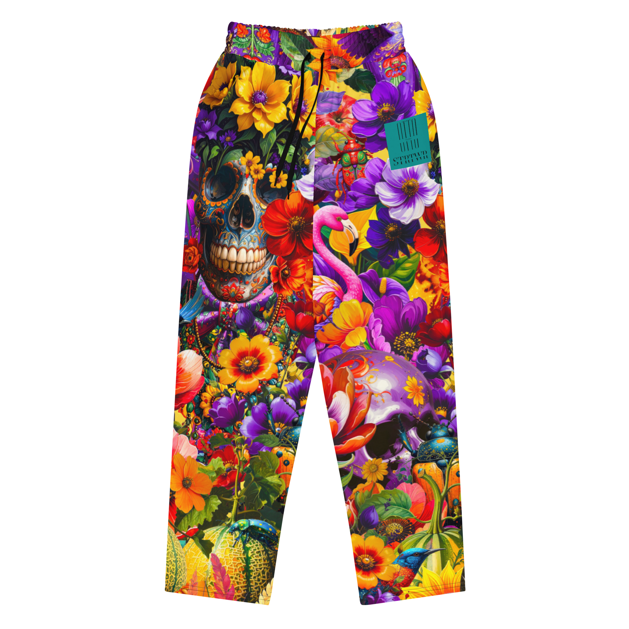Wide Leg Unisex Jogginghose Viva La Frida Petrol | Premium Streetwear Otto Strtwr