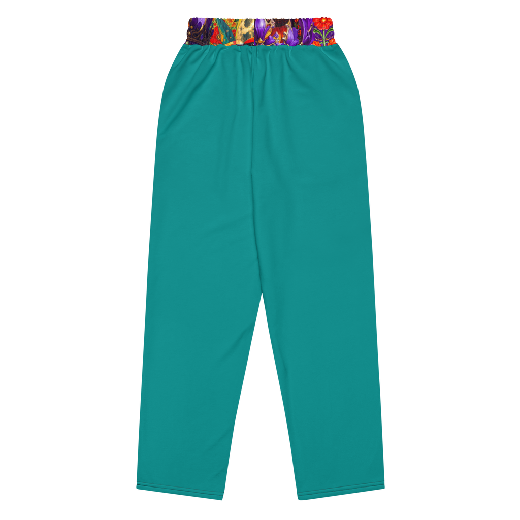 Wide Leg Unisex Jogginghose Viva La Frida Petrol | Premium Streetwear Otto Strtwr
