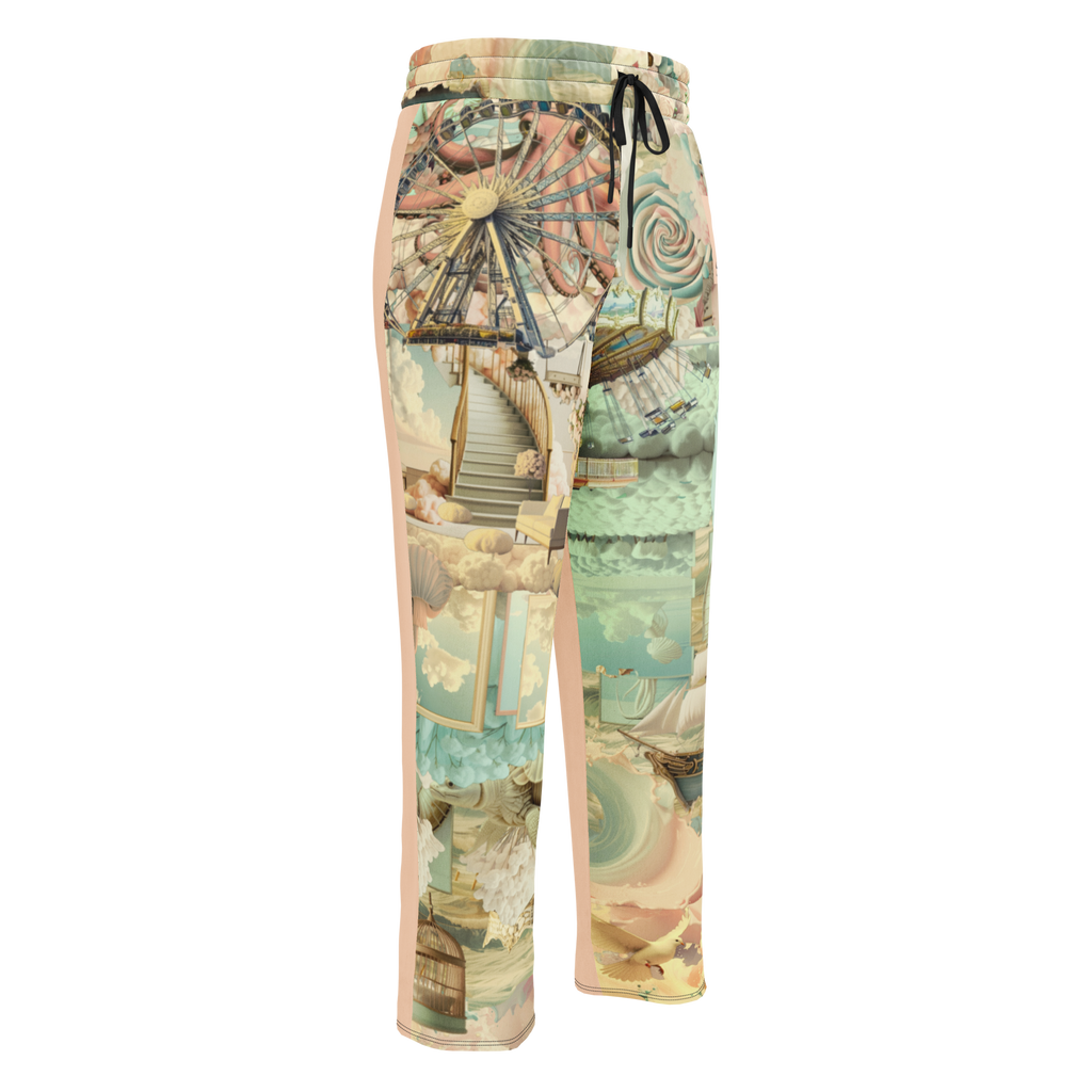 Wide Leg Unisex Jogginghose Water For Elephants Rose | Premium Streetwear Otto Strtwr