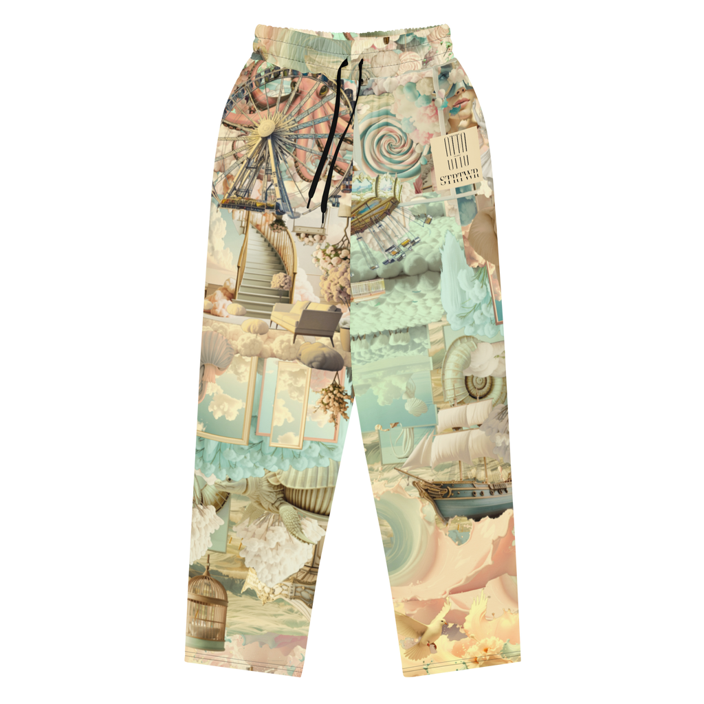 Wide Leg Unisex Jogginghose Water For Elephants Sand | Premium Streetwear Otto Strtwr