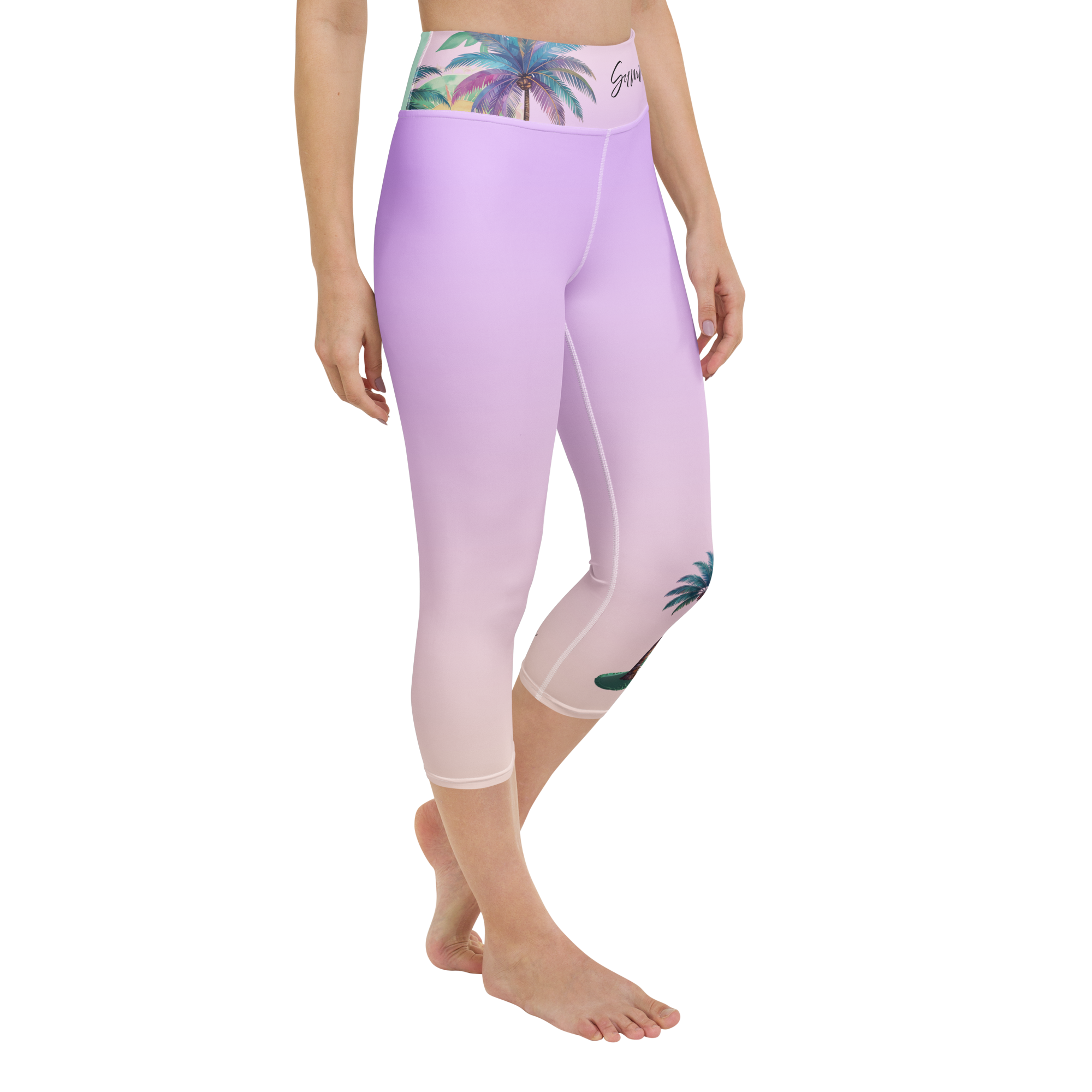 Yoga Capri Leggings Summer Vibe – High Waist & 4-wege-stretch | Otto Strtwr Sport Legging