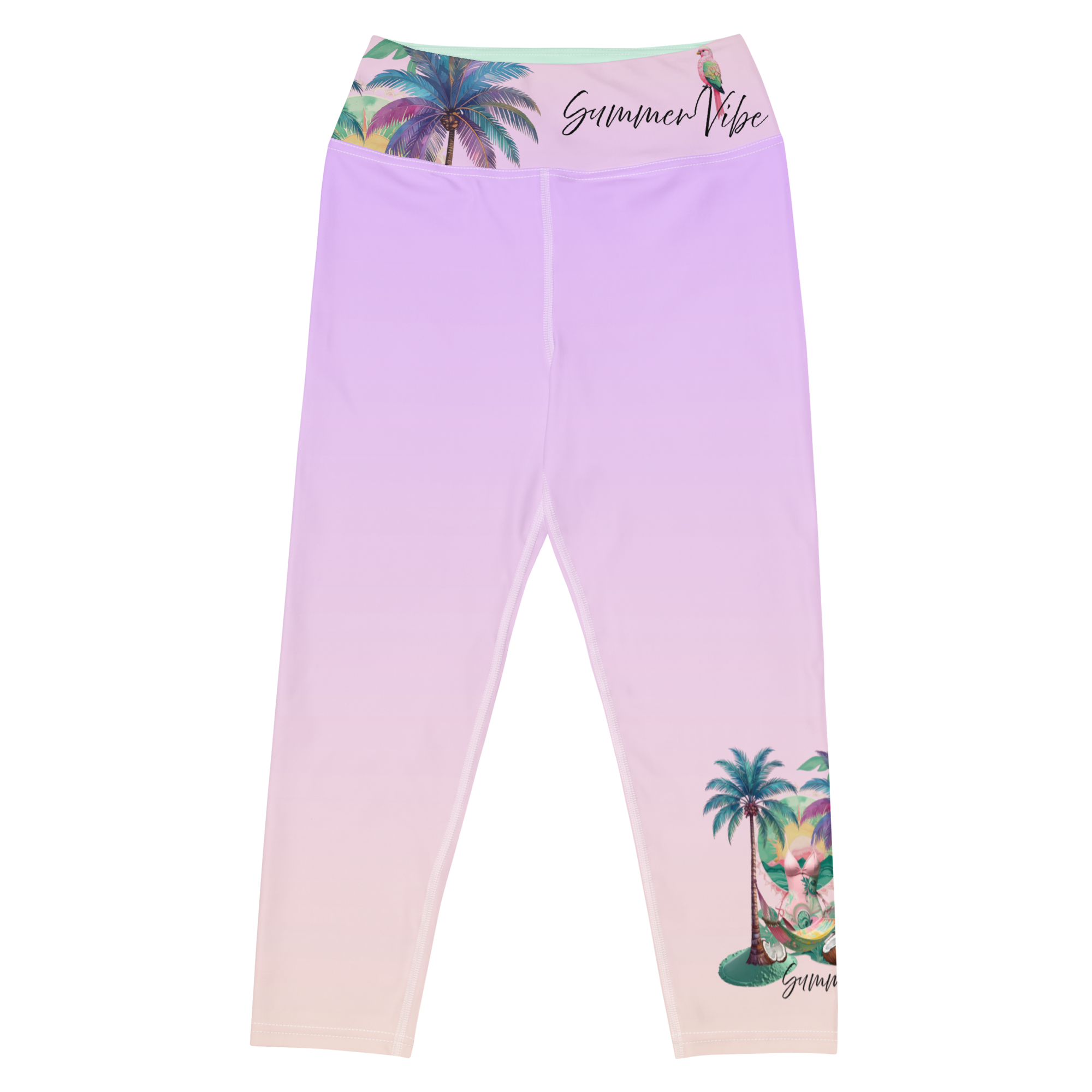 Yoga Capri Leggings Summer Vibe – High Waist & 4-wege-stretch | Otto Strtwr Sport Legging